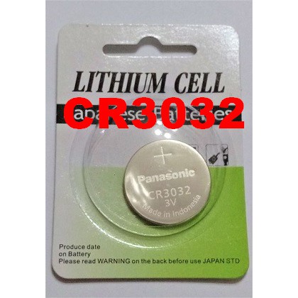 【電池通】日本 Panasonic CR3032 3V 3032 鋰電池 鈕扣電池 水銀電池 汽車遙控器電池 1粒裝