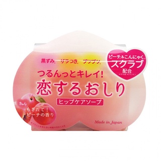 Pelican 我愛蜜桃臀角質暗沉調理皂 80g【Donki日本唐吉訶德】洗屁股的 屁屁肥皂 屁屁香皂