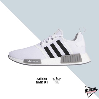 ADIDAS ORIGINALS NMD R1 黑白 三線 情侶款 BOOST GZ9261【彼得潘】