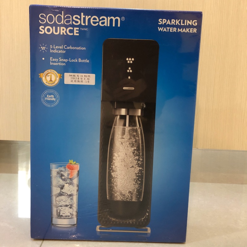 Sodastream source 氣泡水機 黑 含保固