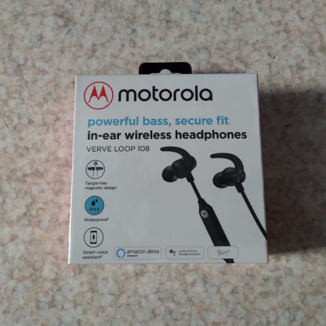 #歡樂屋# 摩托羅拉（Motorola）VerveLoop108 頸掛式運動藍牙耳機 現貨發售中 來店自取免運費