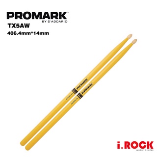Promark TX5AW 鼓棒 5A 黃色 胡桃木【i.ROCK 愛樂客樂器】