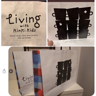 (現貨) KinKi Kids【Living with KinKi Kids POP UP STORE】會場限定 袋子