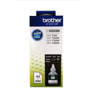 Brother BT6000BK原廠黑色墨水 適用:DCP-T300/DCP-T500W/MFC-T800W