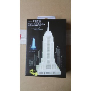 全新現貨 河田積木 kawada nanoblock 立體紙拼圖 PN-122 美國 帝國大廈