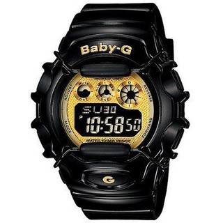 【神梭鐘錶】Baby-G CASIO 卡西歐土豪金亮眼強勢黑金款電子錶 型號：BG-1006SA-1C