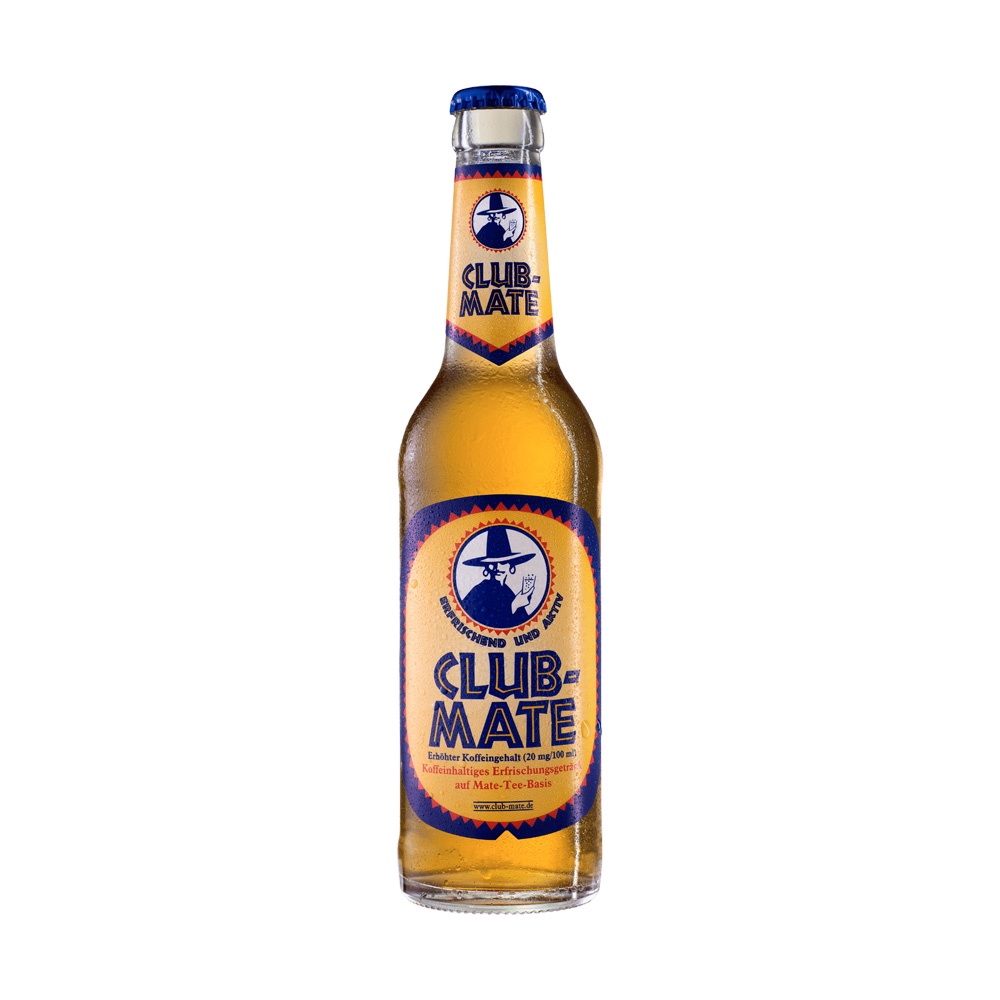 德國 黑客瑪黛茶氣泡飲 Club Mate 氣泡飲 瑪黛茶 馬黛茶 無酒精飲料 無酒精 飲料 無麩質 氣泡飲料