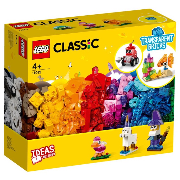 【台中OX創玩所】 LEGO 11013 經典系列 創意透明顆粒 CLASSIC 樂高