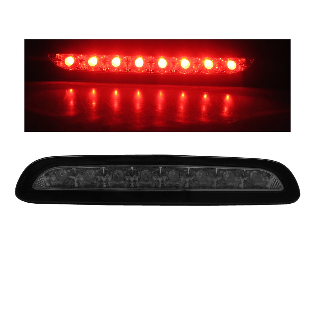 卡嗶車燈 適用於 豐田海獅TOYOTA HIACE 2005-2013 LED 第三剎車燈 黑框 電鍍框