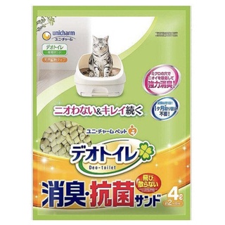 路米噗噗🐱Unicharm 嬌聯 消臭大師 雙層貓砂盆專用 礦砂 沸石砂 日本unicharm 4L/3.8L