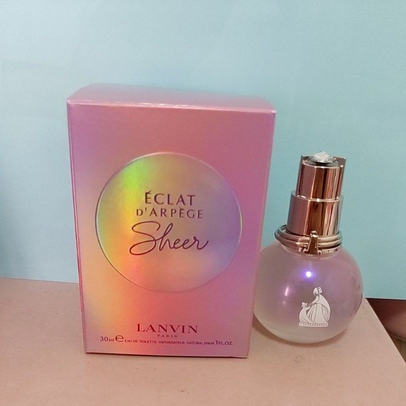 Lanvin光韻冰曦淡香水30ml 蝦皮購物
