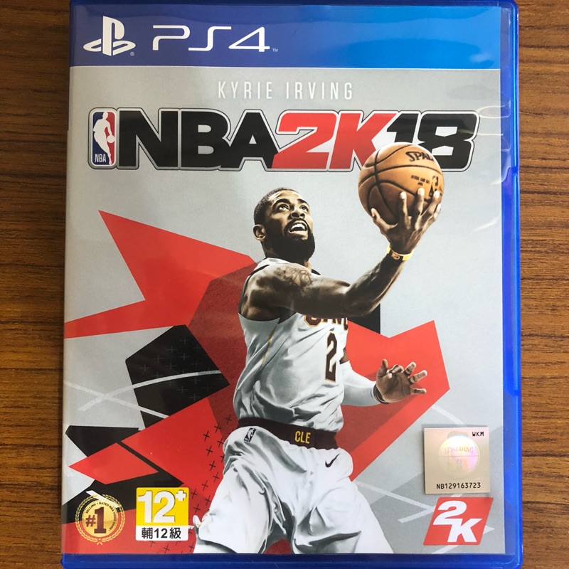 二手PS4遊戲片NBA 2K18 保存良好 便宜賣