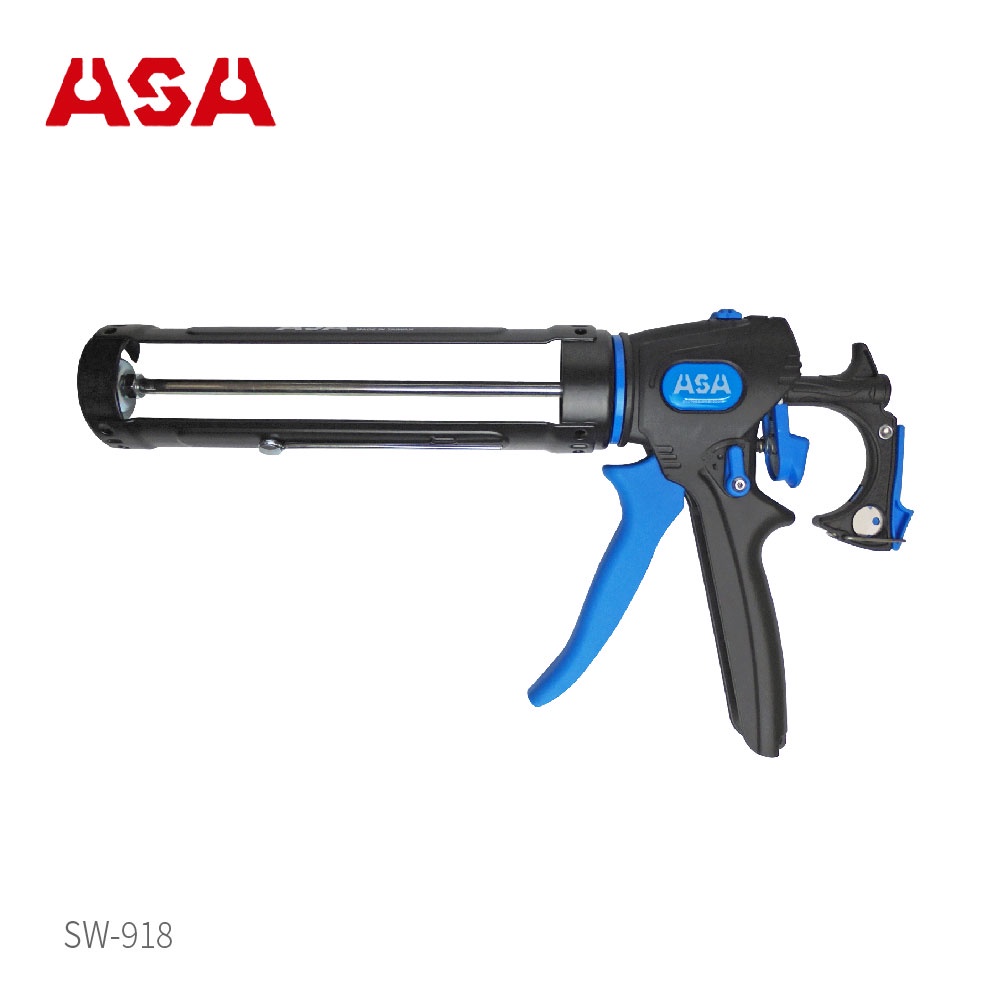 ASA【可變速無空行程不滴膠切換矽利康槍 SW-918】台灣製 頂級矽力康槍 玻璃膠槍 填縫膠槍