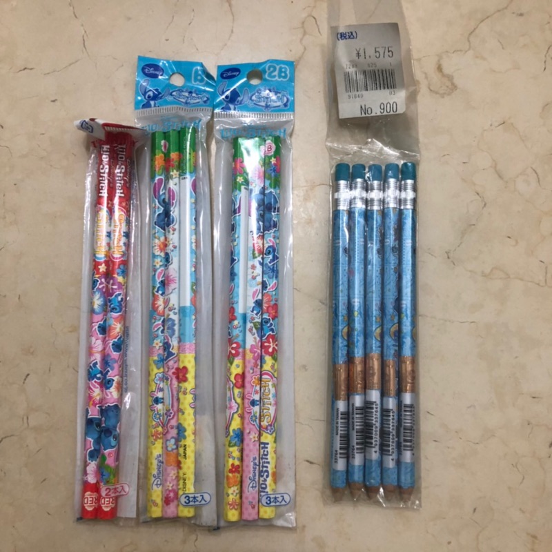 日本迪士尼鉛筆8支&amp;自動筆5支組&amp;彩色筆組