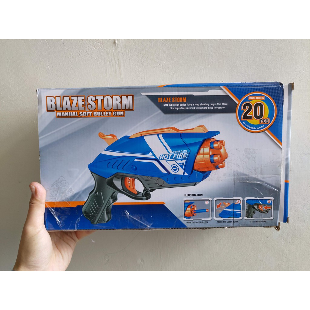 [二手] BlazeStorm HotFire 非nerf 軟彈槍