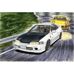 FUJIMI 18363-1/24 頭文字D Integra D DC2 Type-R 前期型 酒井