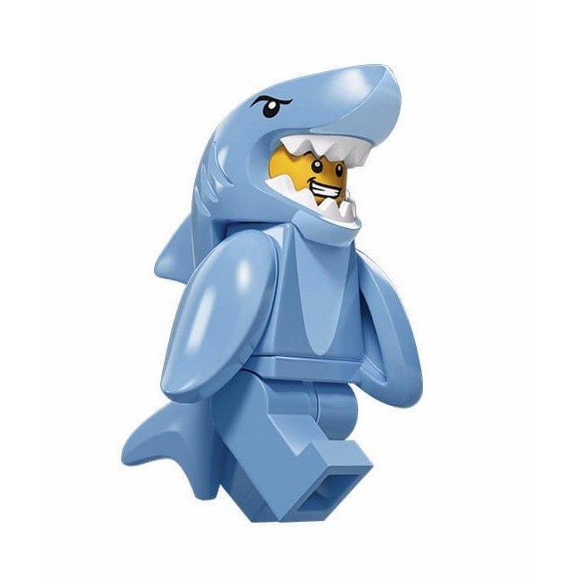 LEGO Minifigures 71011 樂高人偶包15代 鯊魚人 shark suit guy