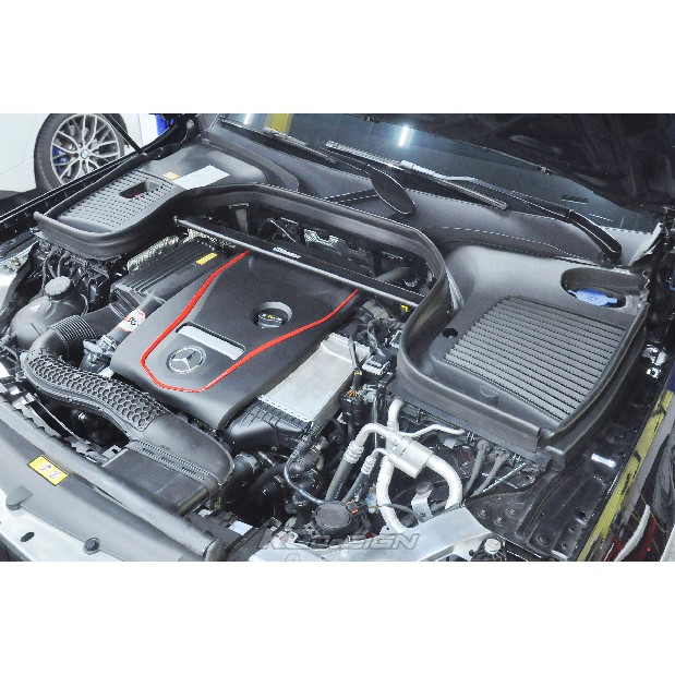 依馳國際 KC-DeSiGN 強化拉桿 不鏽鋼 引擎室結構桿 Benz X253 GLC-class