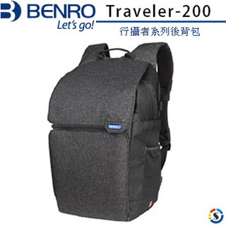 BENRO百諾 Traveler-200 行攝者系列後背包(2色可選)