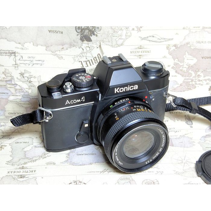 跳蚤小舖子 Konica Acom 1 Autoreflex Tc Ar 28 3 5全機械底片相機 蝦皮購物