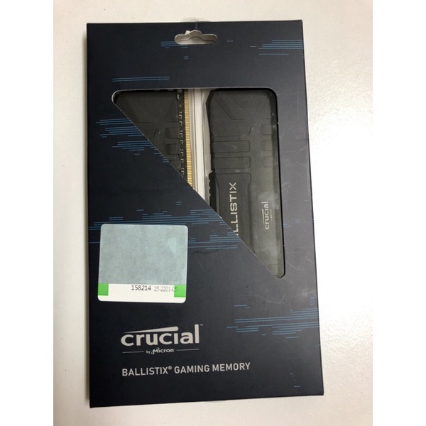 美光 Micron Crucial Ballistix 16G(8G*2) DDR4-3200 黑