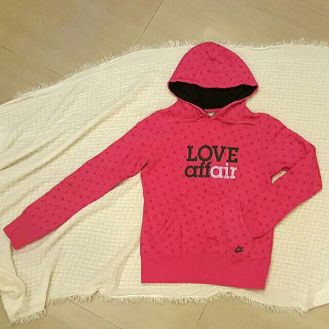 Nike 情人節限定款 Love Affair 帽T(紅) M