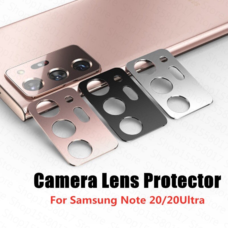 三星Note20 Ultra 金屬鏡頭膜 Samsung S20 Ultra 鏡頭保護貼 S20+ 鋁合金防刮 鏡頭貼