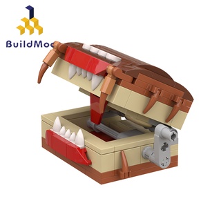 BuildMOC創意系列哈利波特怪物書手動模型拼裝積木玩具禮物