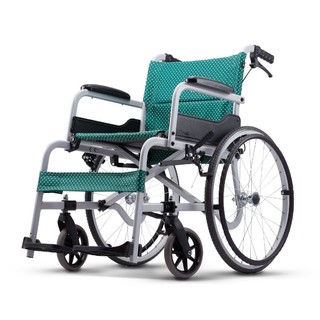 《可代辦、免運費》KARMA康揚鋁合金手動輪椅(大輪)(固定扶手)SM-100.5 飛揚100