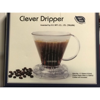 新款 Mr.Clever 聰明濾杯 500ml +專用濾紙100入超值組合
