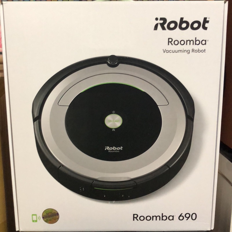 美國iRobot Roomba 690wifi掃地機器人 總代理保固1+1年（全新含運）