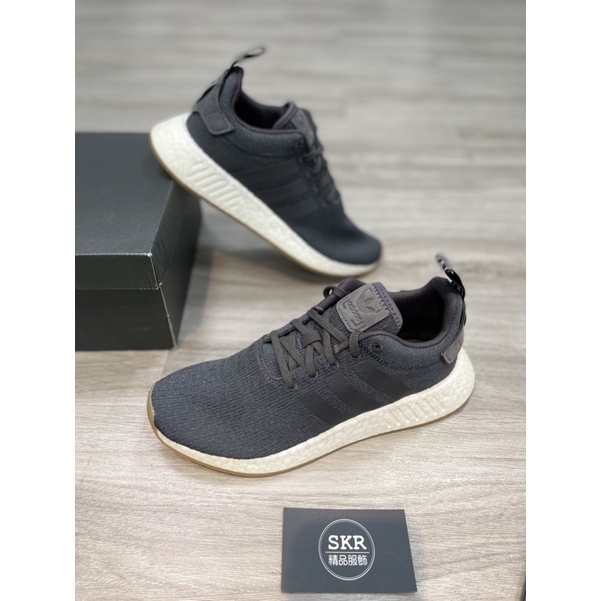 ［SKR精品服飾］Adidas NMD R2 黑灰色 焦糖底(CQ2400)