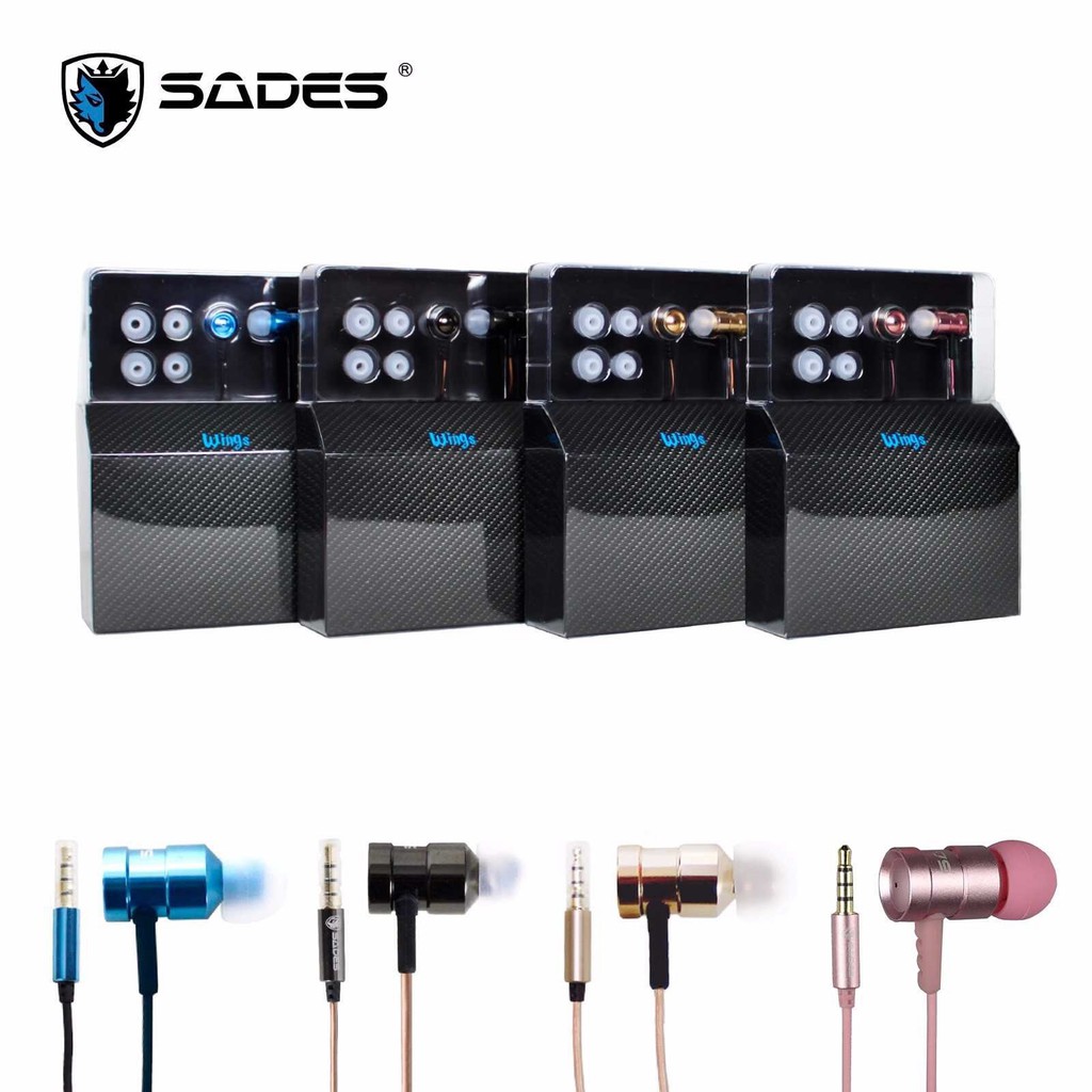 SADES 賽德斯 Wings 狼翼  SADES入耳式電競鋁合金耳機 (內有活動)