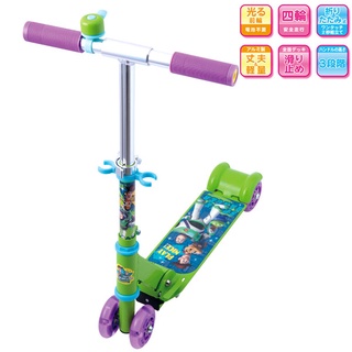 💖啾2💖日本代購 現貨 EASY SKATER 玩具總動員 LED四輪滑板車 折疊收納超輕量 滑板車