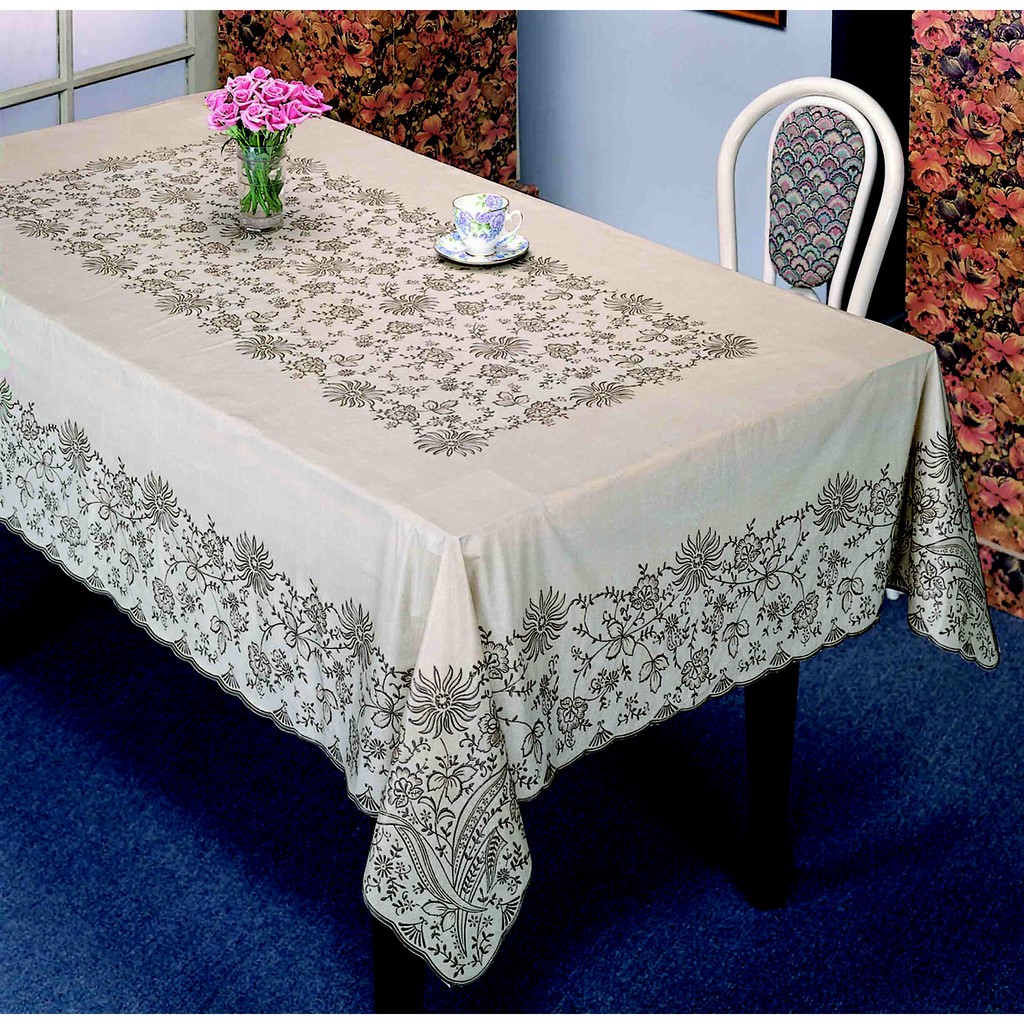 * 桌巾工坊 * 135 x 180 cm 防水 桌巾 桌布 ( 共 3 色 ) 塑膠桌巾 長方形桌布
