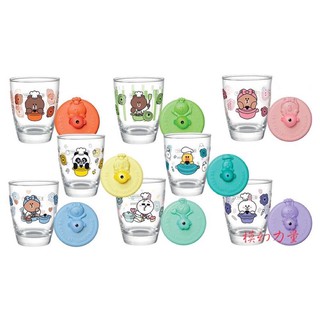 【模幻力量】現貨秒出 香港 7-11 換購 line friends x le creuset 連蓋玻璃杯