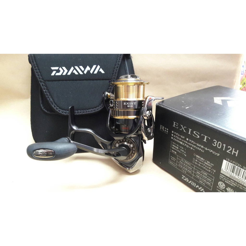 Daiwa 15 イグジストexist 3012h 頂級軟絲路亞捲線器職人用 蝦皮購物