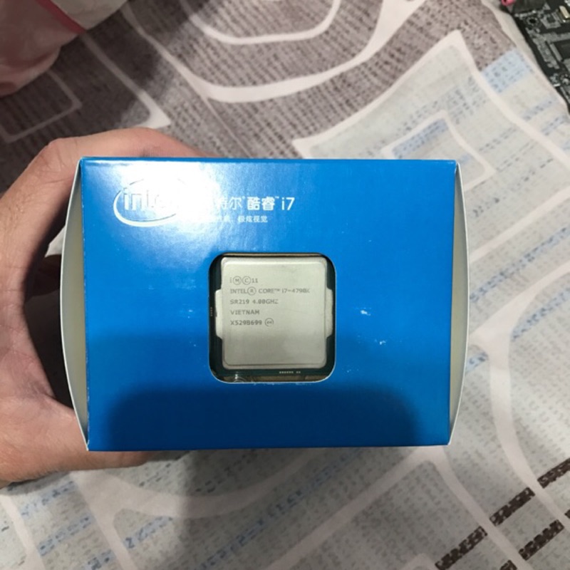 Intel i7-4790k i7 4790k 四核 八緒 八核心 英特爾 高效能晶片 CPU  晶片