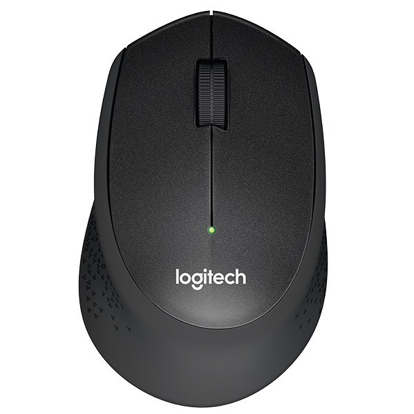 Logitech羅技M331舒適靜音滑鼠-黑