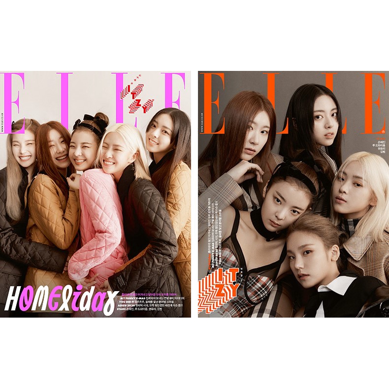 微音樂💃 現貨 韓國雜誌 ELLE KOREA 2020.12 封面 ITZY （無贈品）