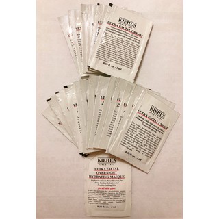 KIEHL'S 契爾氏 冰河醣蛋白保濕霜7ML 冰河醣蛋白保濕霜3ML 冰河保濕玻尿酸晚安面膜 冰河保濕機能水40mL