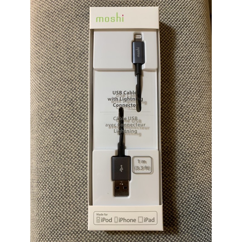 Moshi Lightning - USB傳輸線（1 m）