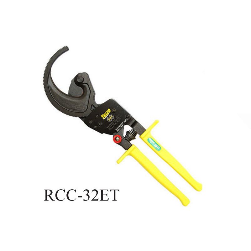 東方不敗 公司貨日本製造 RCC-32ET 棘輪式電纜剪輕巧省力,手柄一體成型,特殊鋼材