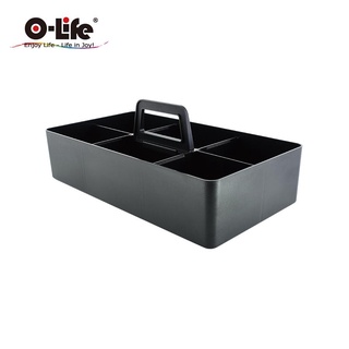 O-Life S-322手提式整理收納盒/ 黑色款 eslite誠品
