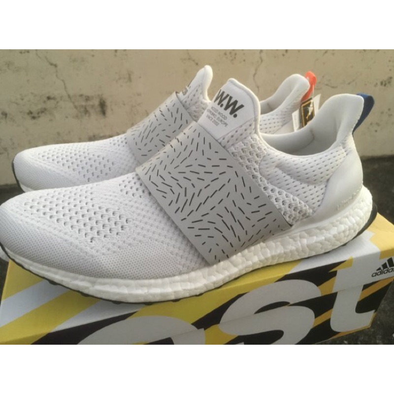 Adidas Consortium WOOD WOOD Ultra Boost Ultraboost 黑白 W.W