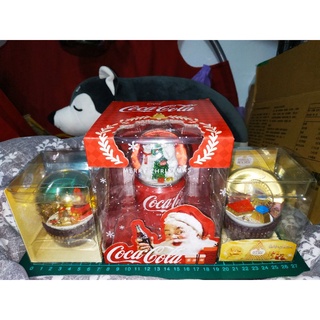 ♥️現貨🦌🎄2021年款 可口可樂 歡樂北極熊🧸聖誕水晶球 金莎水晶球 臺北城市款 聖誕麋鹿款🎄🦌♥️交換禮物 7-11