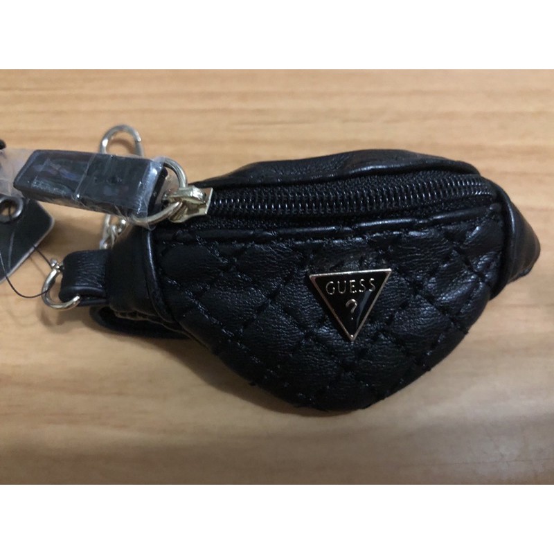 新款GUESS腰包款零錢包 可當吊飾 吊掛包包 鑰匙圈 鑰匙零錢包