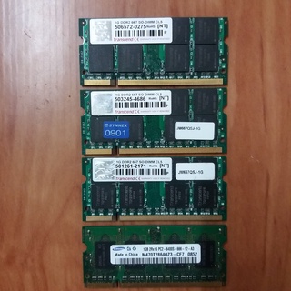 DDR2 1g 記憶體 創見 三星 筆電用