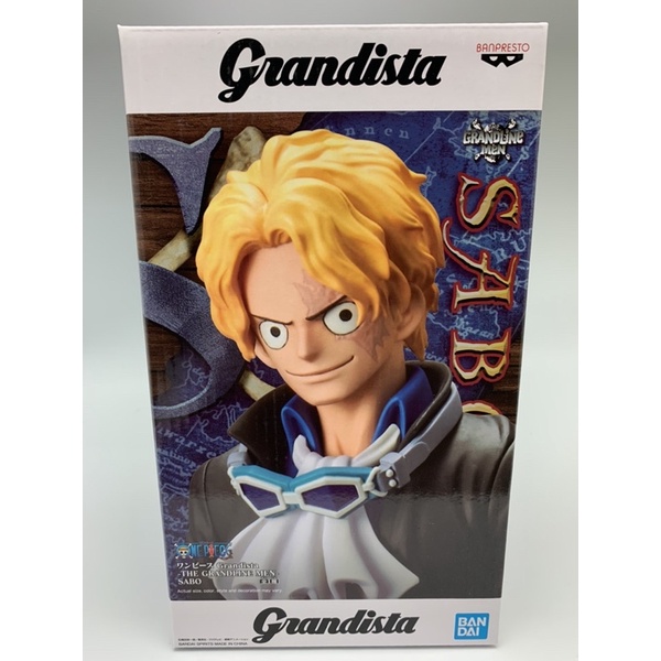 兩津［現貨］代理版 萬代 景品 GROS grandista -THE GRANDLINE MEN薩波 正版公仔 高28