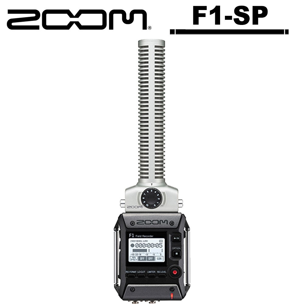 ZOOM F1-SP 指向性麥克風 錄音機 公司貨